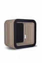 Arredamento Modulare in cartone Moretto 45 - Nero