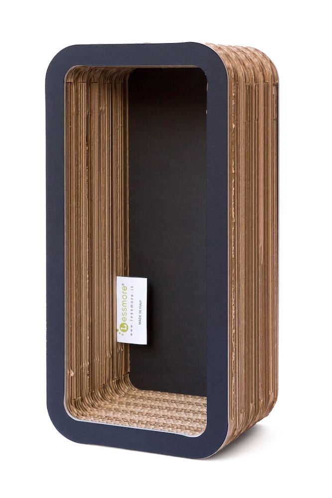 Portaoggetti in Cartone Morettino Nero 34
