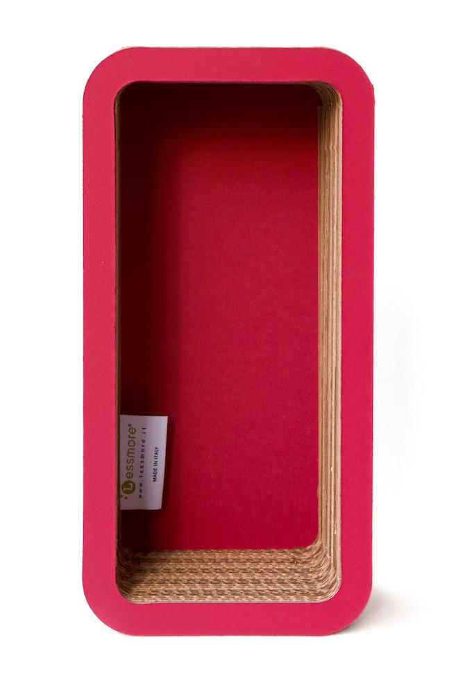Portaoggetti in Cartone Morettino Rosso Elegante 34