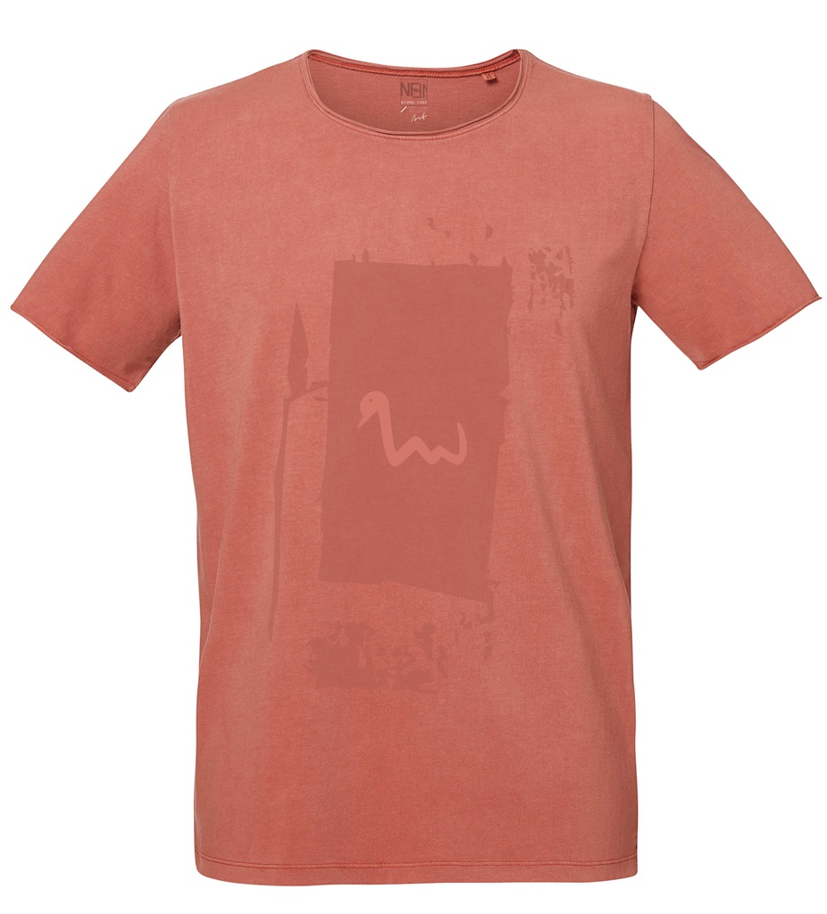 NF NaturalFiber - T-shirt Vintage 100% cotone biologico