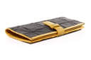TRAVEL WALLET FIRE & HIDE | BLACK YELLOW