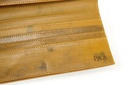 TRAVEL WALLET FIRE & HIDE | BLACK YELLOW