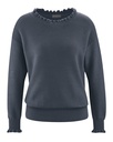 Pullover Flounce Canapa e cotone biologico
