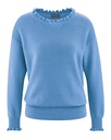 Pullover Flounce Canapa e cotone biologico