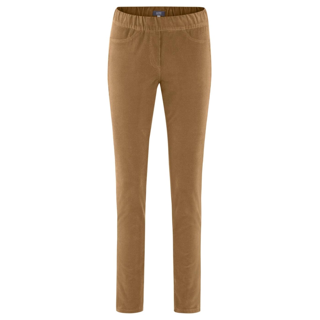 Treggings cotone biologico velluto
