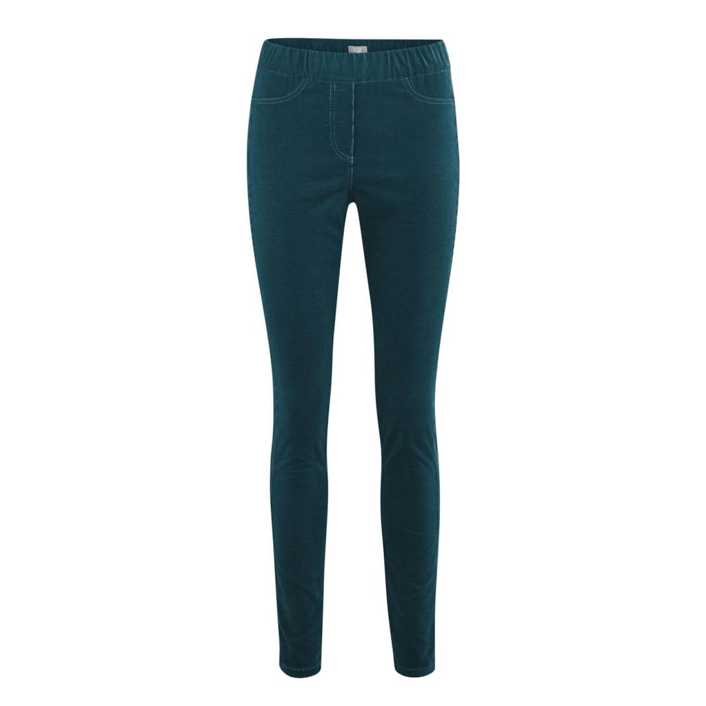 Treggings cotone biologico velluto