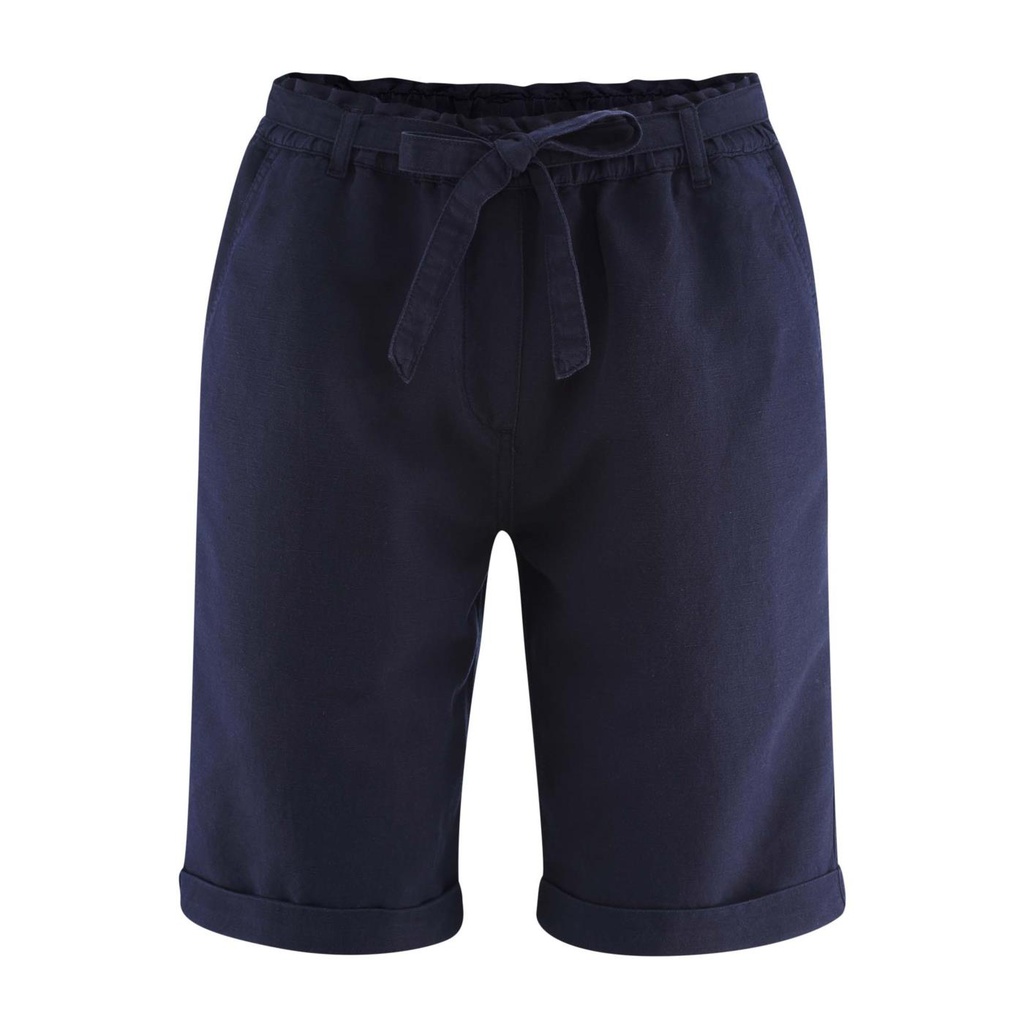 Bermuda in lino e cotone biologico