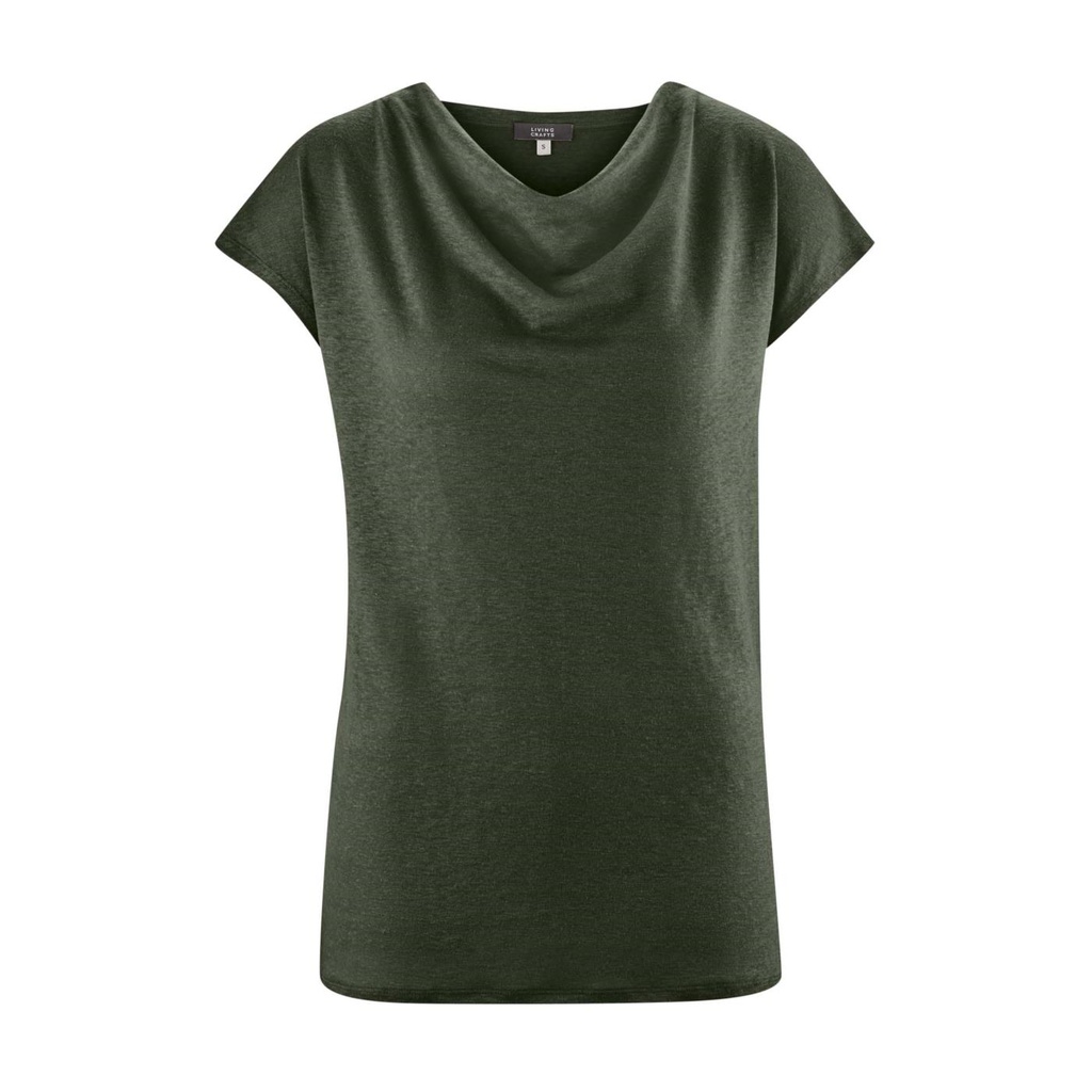 T-shirt in lino biologico 100%
