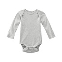 Body neonato maniche lunghe cotone biologico