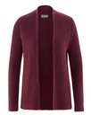 Cardigan aperto donna canapa e cotone riciclato
