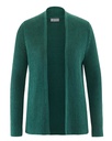 Cardigan aperto donna canapa e cotone riciclato