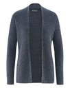 Cardigan aperto donna canapa e cotone riciclato