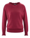 Pullover Flounce Canapa e cotone biologico