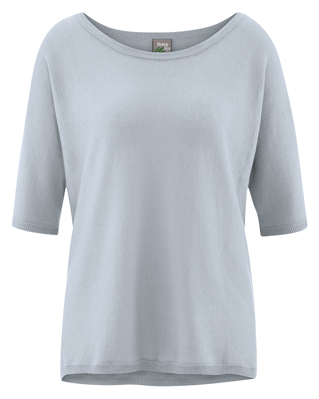 Cecilia - Pullover in cotone organico e canapa