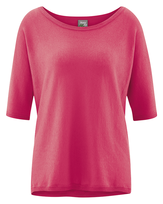 Cecilia - Pullover in cotone organico e canapa
