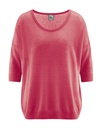 Pullover donna cotone bio e canapa