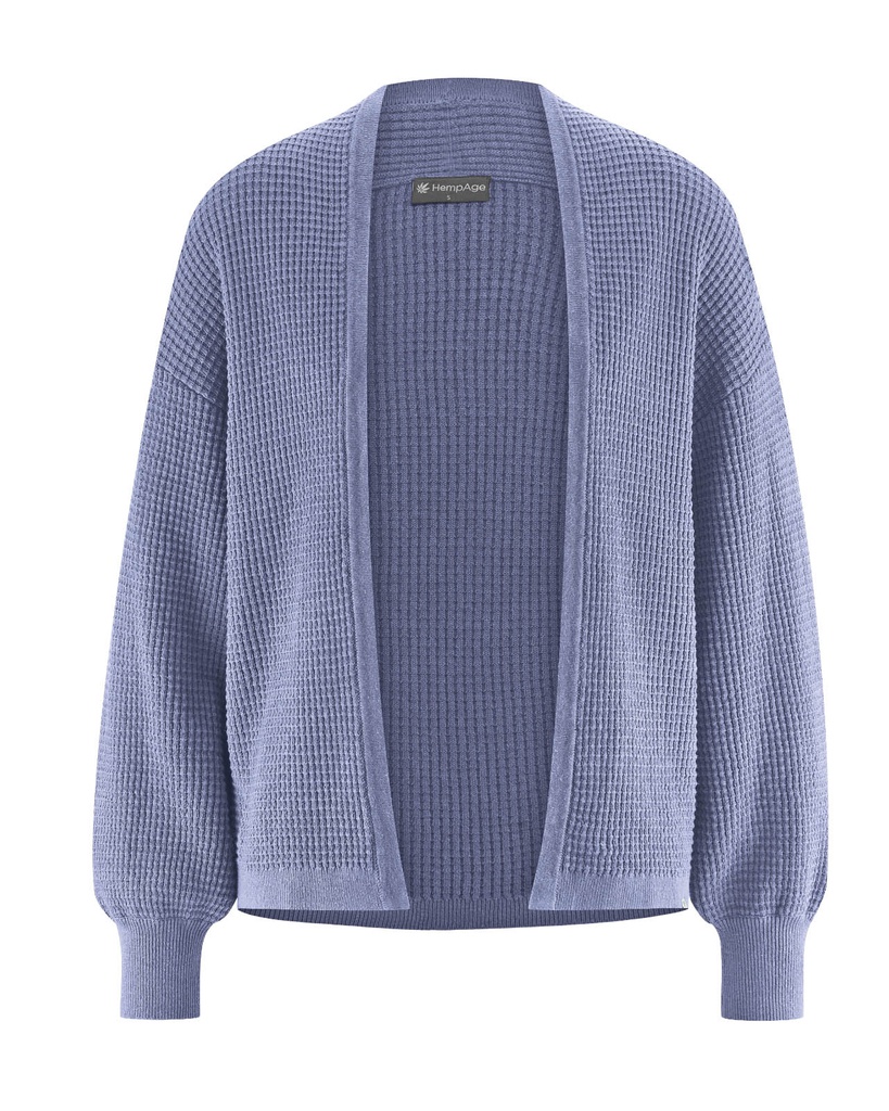 Cardigan in maglia lavorata