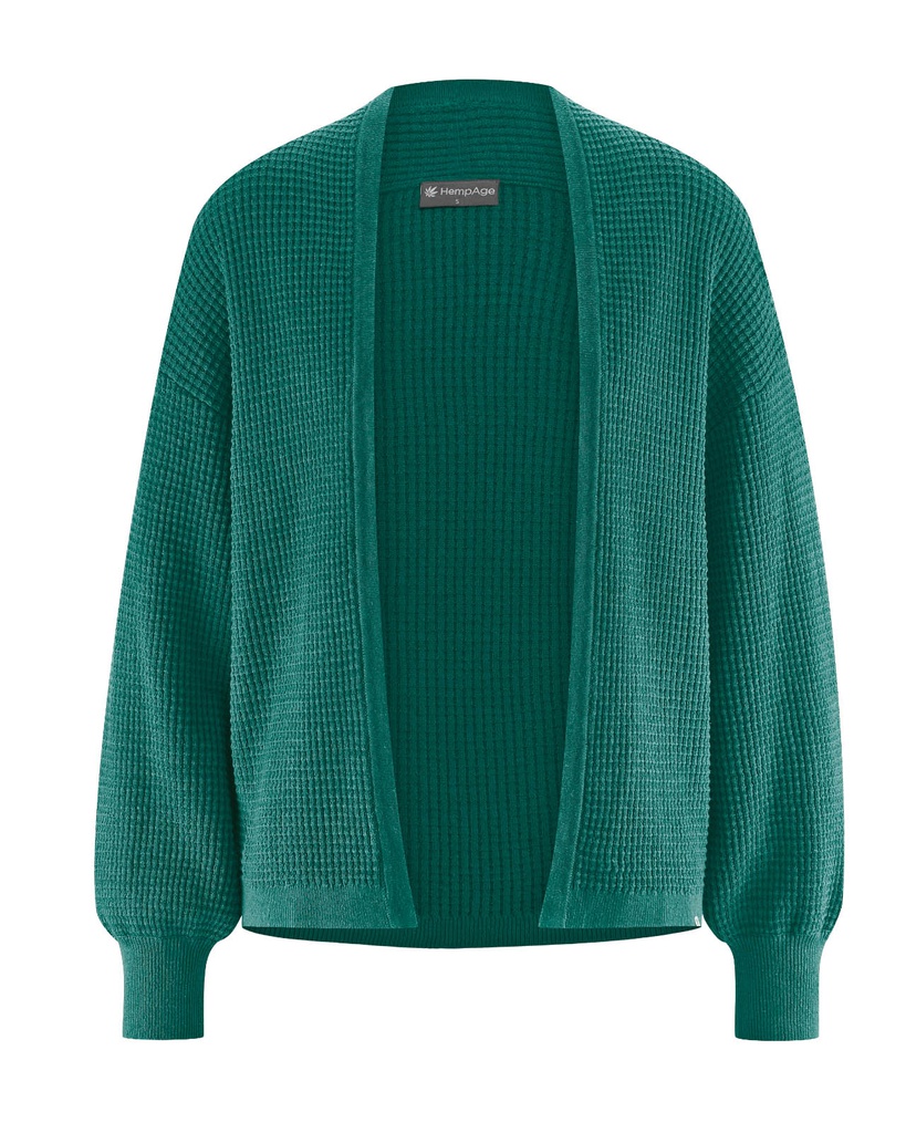Cardigan in maglia lavorata