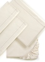 Completo Lenzuola - Greggio naturale Cotone Biologico Certificato GOTS