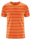 T-shirt a righe in pura canapa e cotone biologico