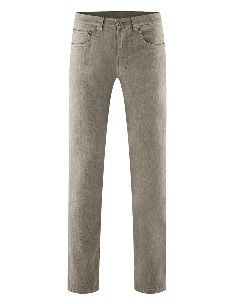 Pantaloni 5 tasche canapa cotone bio