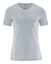 Vince - V-shirt in cotone biologico e canapa