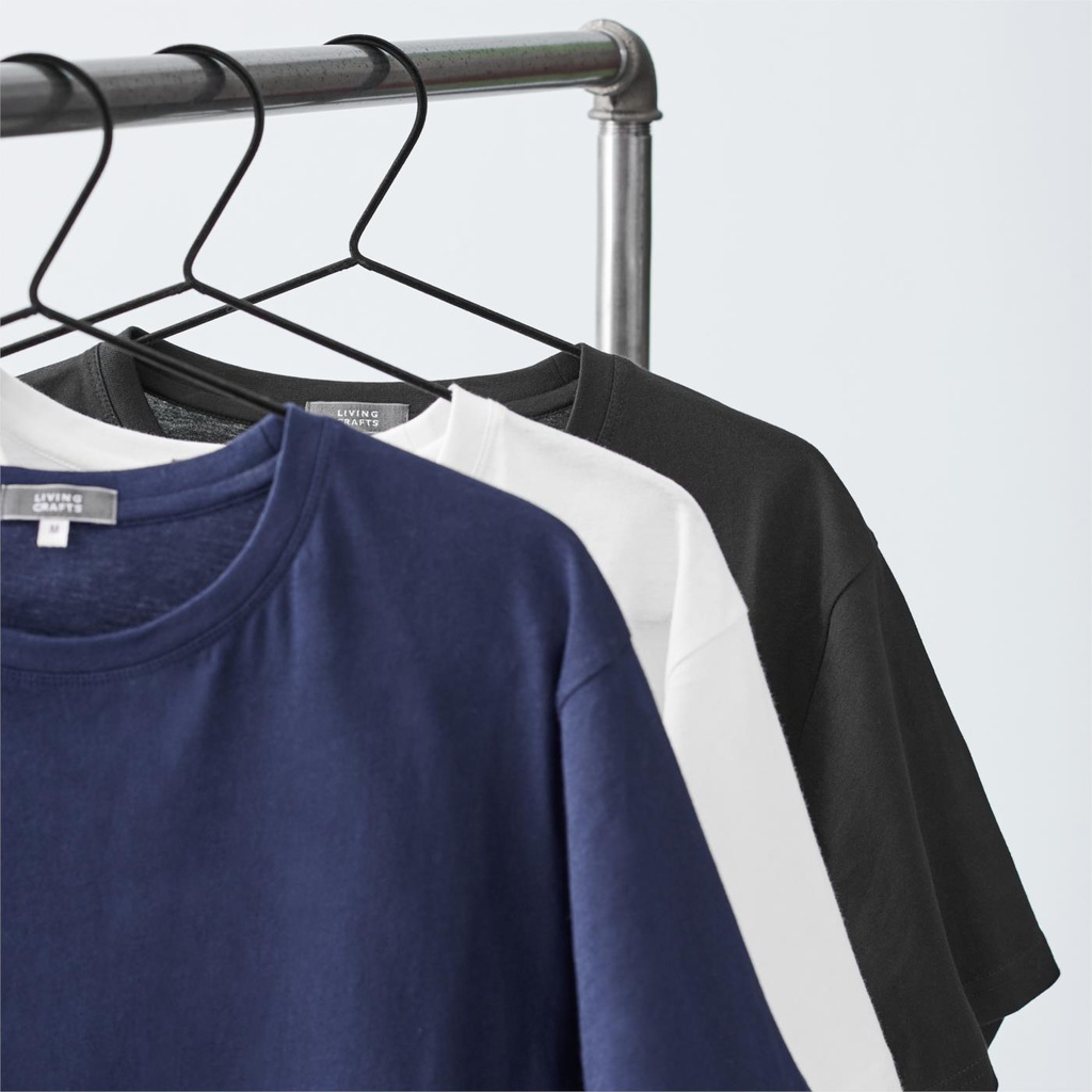 T-shirt classica bianca cotone bio - conf. 2 pz