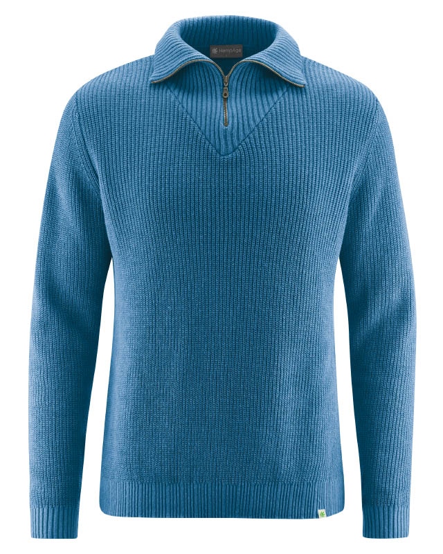 Maglione Troyer uomo Canapa e Cotone bio