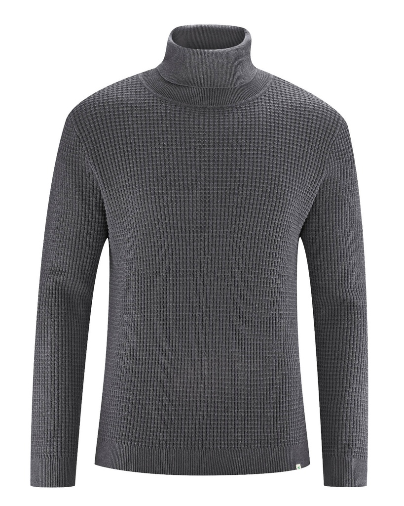 Maglione a collo alto - Canapa e cotone bio