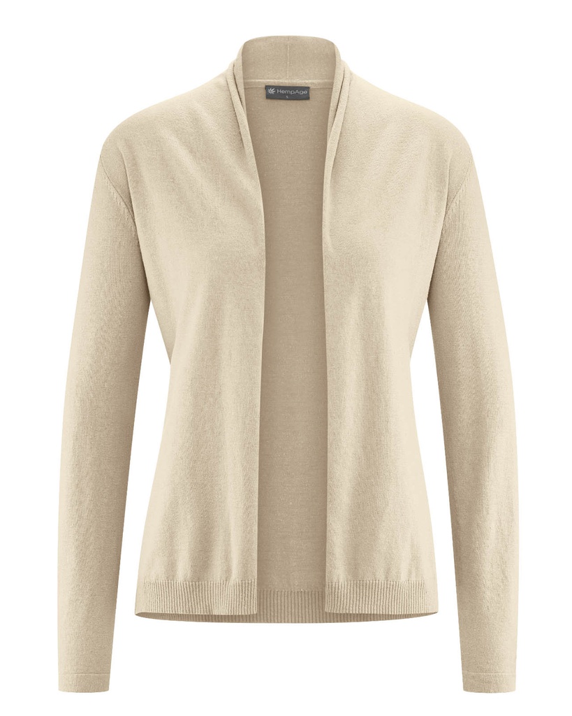 Cardigan estivo canapa cotone biologico