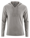 Jim - Hoody maglia in cotone organico e canapa