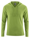 Jim - Hoody maglia in cotone organico e canapa