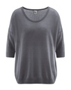 Pullover donna cotone bio e canapa