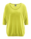 Pullover donna cotone bio e canapa