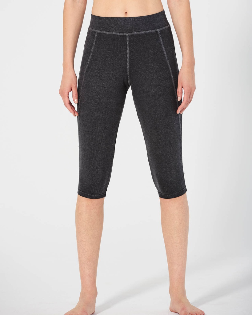 Leggins ¾ yoga – cotone biologico e canapa