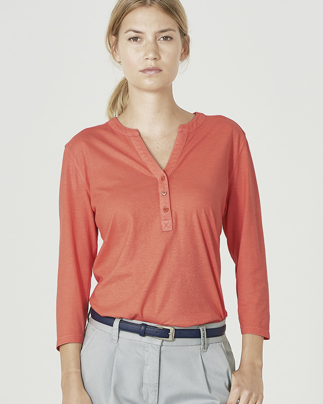 Rita - Blusa in cotone organico e canapa