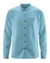 Camicia Casual colletto stand-up