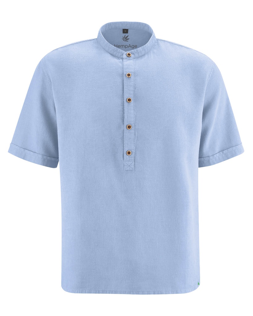 Camicia cotone biologico e canapa