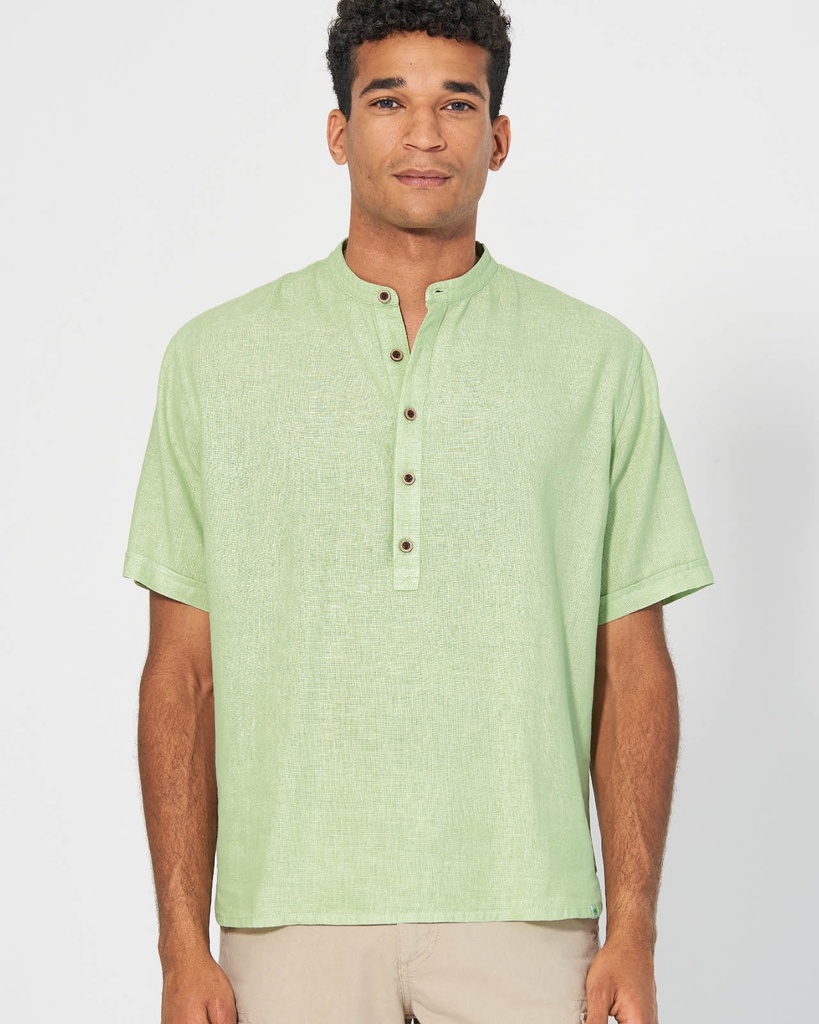 Camicia cotone biologico e canapa