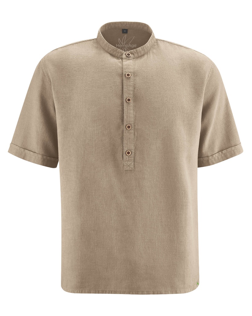 Camicia cotone biologico e canapa