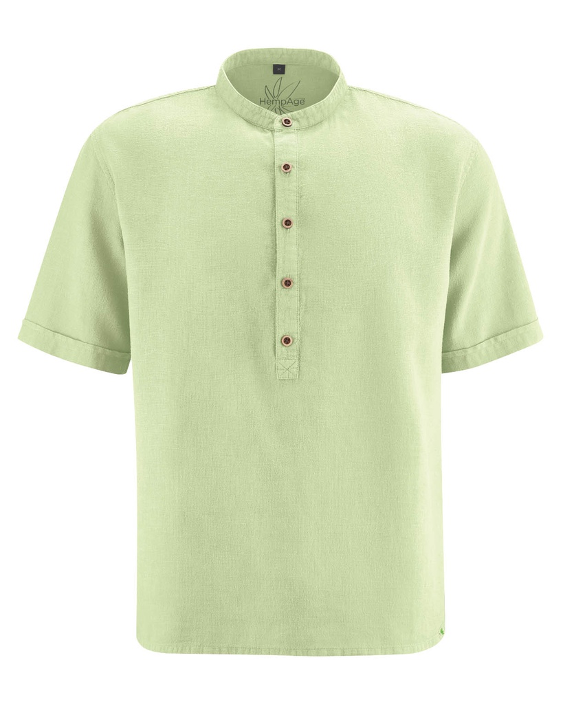 Camicia cotone biologico e canapa