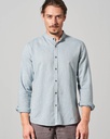 Camicia collo  coreana canapa e cotone bio