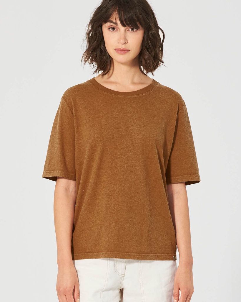 T-Shirt pura canapa e cotone biologico