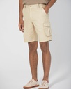 Cargo shorts in canapa e cotone organico