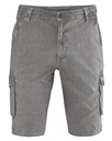 Cargo shorts in canapa e cotone organico
