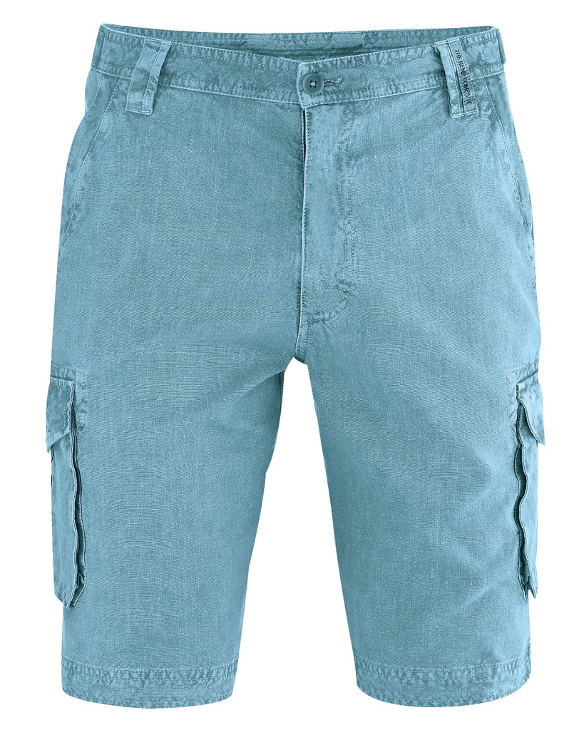 Cargo shorts in canapa e cotone organico