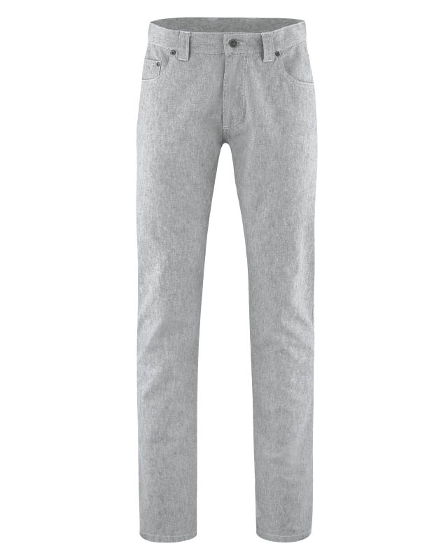 Pantalone canapa e cotone riciclati