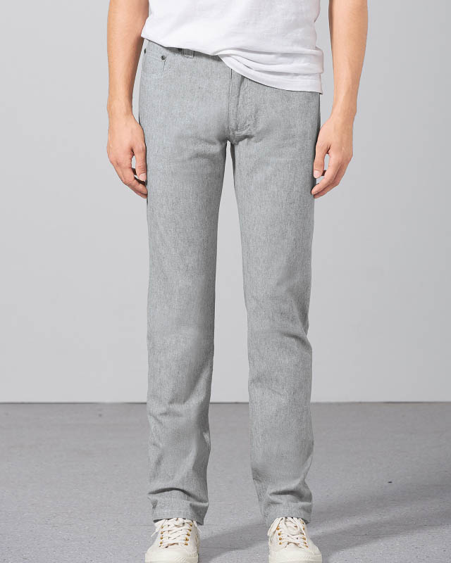 Pantalone canapa e cotone riciclati