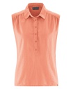 Blusa senza maniche Canapa e cotone bio