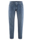 Jeans 5 tasche in canapa e cotone biologico